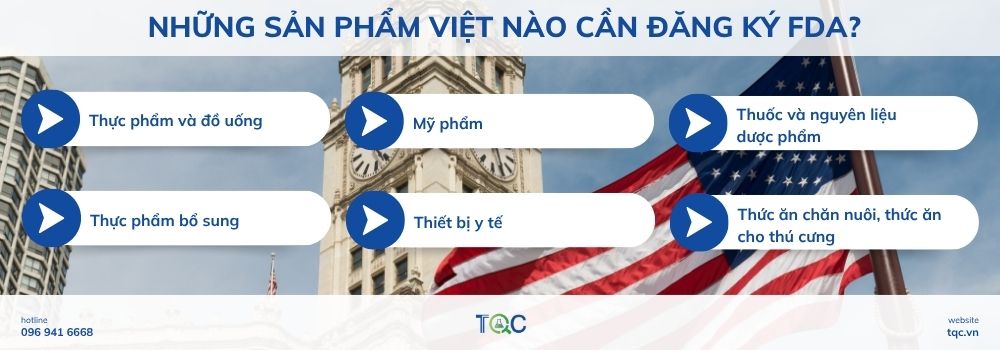 Những sản phẩm việt nào chứng nhận fda