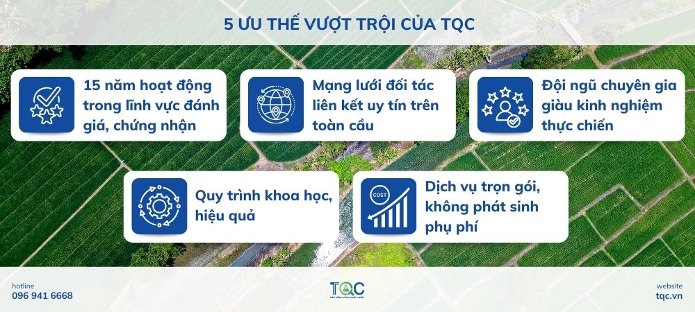 5 ưu thế vượt trội của TQC 