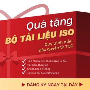 Bộ quy trình mẫu ISO - Độc quyền TQC dành tặng khách hàng