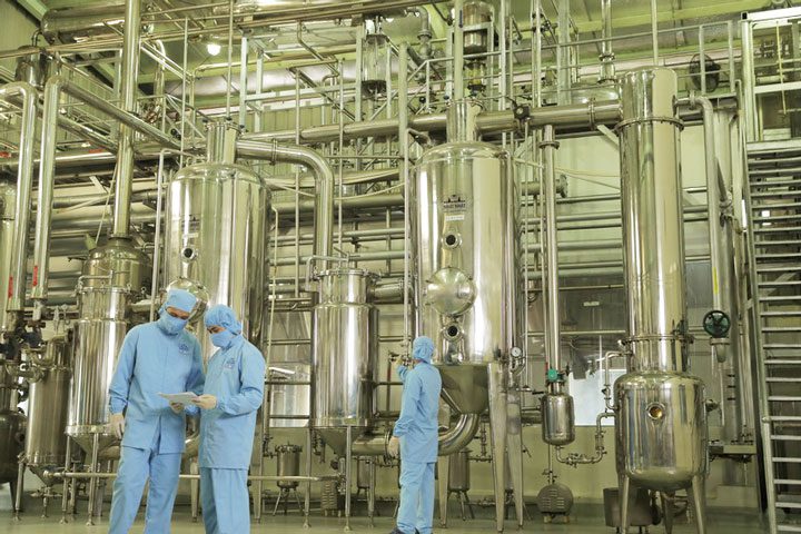 Hệ thống dây chuyền sản xuất theo công nghệ tự động của Dược phẩm Nhất Nhất