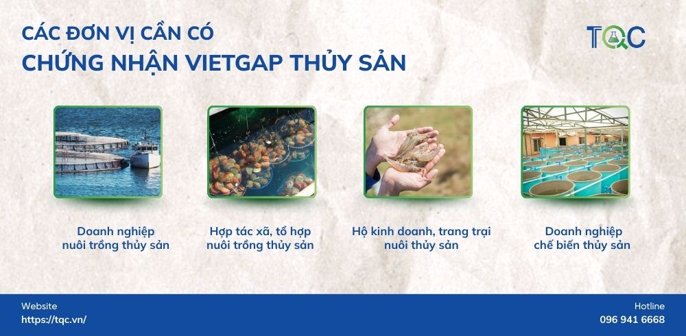 Don vi can chung nhan vietgap thuy san