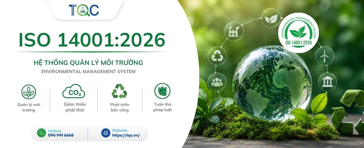 Chứng nhận ISO 14001:2026 - Phiên bản mới nhất thay thế ISO 14001:2015