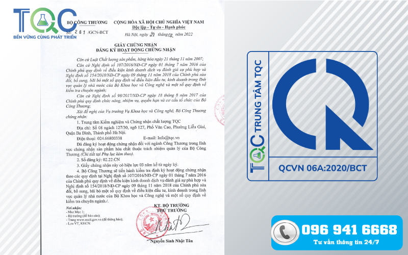 Hợp quy hóa Chất PAC