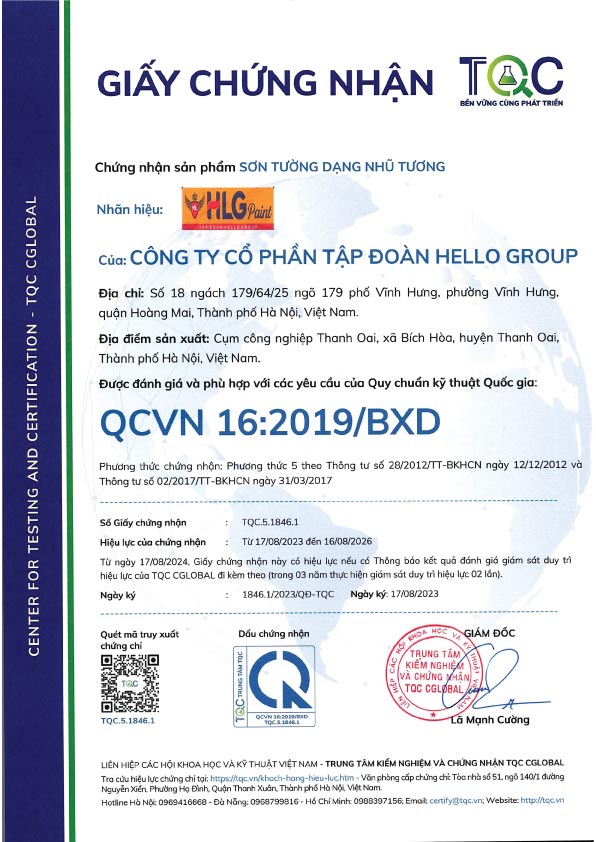 Dịch vụ chứng nhận sản phẩm mới nhất năm 2023  | TQC CLGOBAL-5