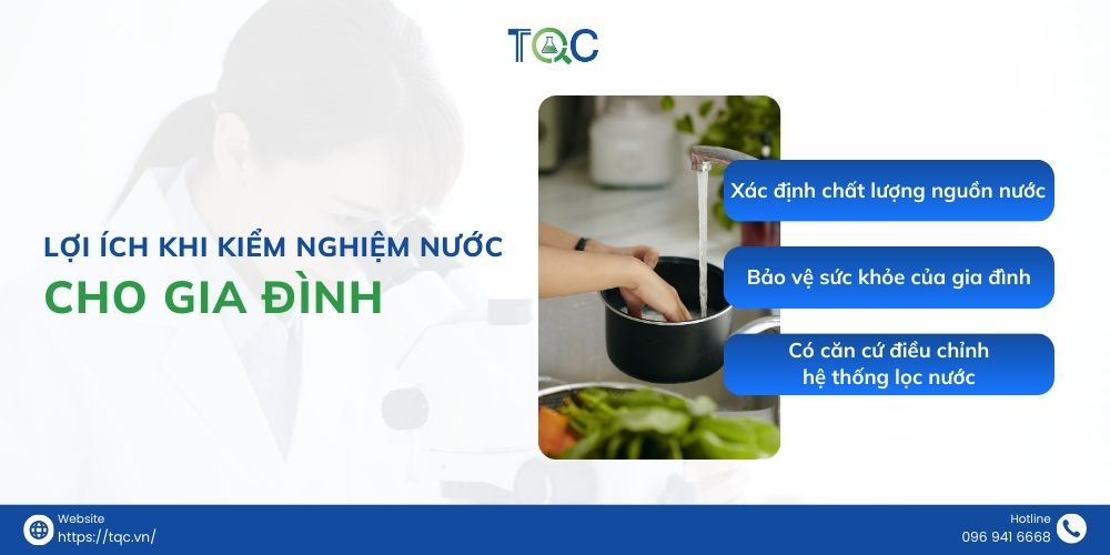 loi ich khi gia dinh kiem nghiem nuoc
