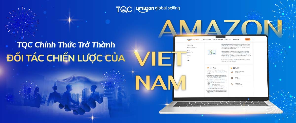 TQC đối tác chính thức AMAZON